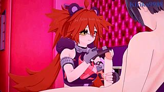 koleda belobog and caesar king share intense moments in zenless zone zero hentai