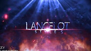 Lancelot destroys Keysie Wood's ass with big black cock, causing gaping in interracial teen scene