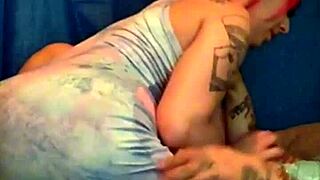 Rosebleu Sunset Full Porn Clip Featuring Tattooed Curvy Ass In Interracial Couple Scene