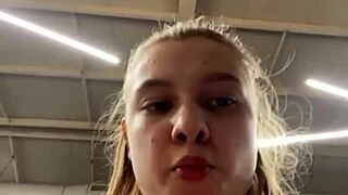 Training session turns into gym fucking