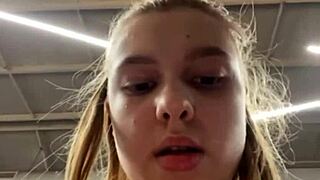 Training session turns into gym fucking