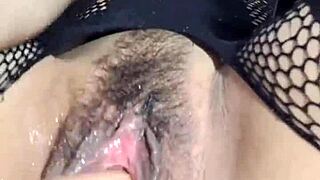 Blonde Latina Milf with Big Tits Talks Dirty During Hairy Pussy and Broken Ass Anal