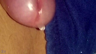 Slimy Glans Penis Masturbating While Thinking Of You