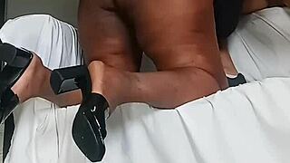 sexy thick girl showing off her pretty lips and belly