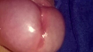 Slimy Glans Penis Masturbating While Thinking Of You