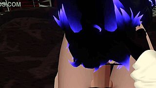 hex has fun sucking a random dick in vrchat erp
