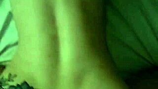 Big tits brunette wakes up to a dick in her mouth.