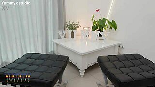 Alice says to Victoria, Let's fist each other's asses before the gangbang.