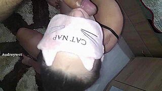 Watch my cuckold film me getting milk on tits at the motel