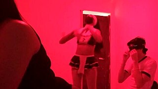 Sensual Dance Ignites Wild Party as Two Sluts Seduce Virgin Birthday Boy Turning 18