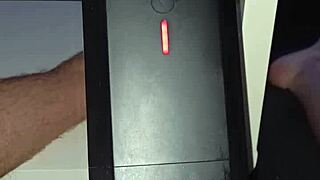 Lovense Solace Toy Delivers Intense Cumshot By Stranger!