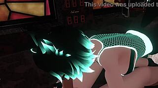 hex has fun sucking a random dick in vrchat erp