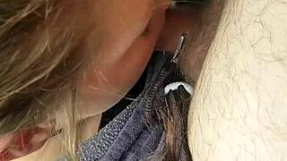 fromeb shares cum in mouth blowjob scene