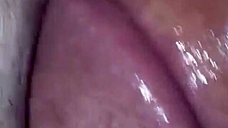 that big ass is getting covered in cum from behind in a hardcore scene