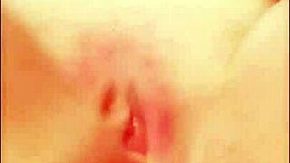 Sloppy Wet Dildo Fucking Captured on Cell Phone 2017