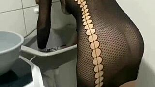 Brazilian Maid in Tight Dress Drives Me Wild with Her Ass