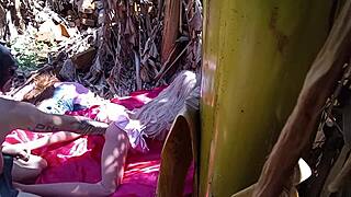 Drilled My Redhead Stepdaughter Toy in Public