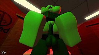 Blonde Snowbunny Gets Railed by Big Black Cock