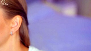 Stella Cardo Sucks a Big Dildo and Shows How Wet Her Pussy Gets.