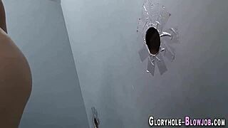 Hottie rides massive black cock with wild handjob and blowjob in hardcore interracial scene