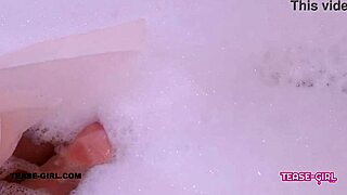 Bath time for a young girl is always a fun and exciting moment