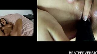 Ever seen Nikki Brooks and Chichi Medina in close-up pussy play?