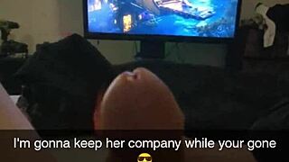 Cheating Whore Wife Fucked Hard on Snapchat, Want to See?