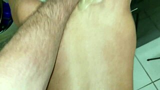 Listen, this blonde MILF slut embarks on horny adventures, sucking cock and getting fucked doggystyle with her shaved pussy