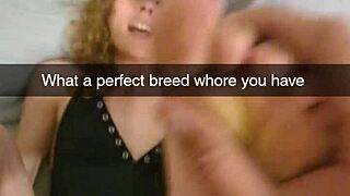 Cheating Whore Wife Fucked Hard on Snapchat, Want to See?