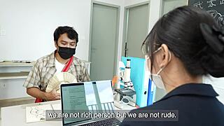 female principal cheats by seducing poor guy into steamy session