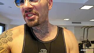 First private workout with sexy Steve Mori