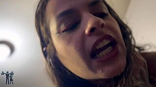 Hey, my favorite little brazilian brunette likes being a fetish ashtray with her small tits