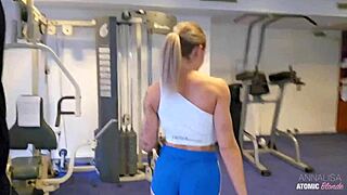First private workout with sexy Steve Mori