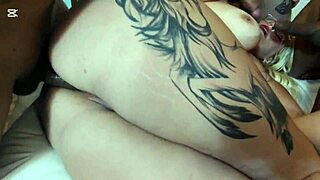 Tiffany Montavani's Ass Torn by Four Men in Intense Anal Orgy