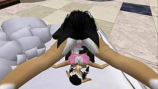 Lady Bastet of Egypt dominates her servent girl with fierce control