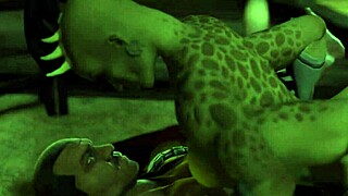 Mortal Kombat parody with Jax banging Sheeva hard