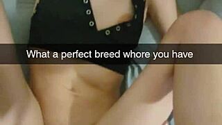 Cheating Whore Wife Fucked Hard on Snapchat, Want to See?
