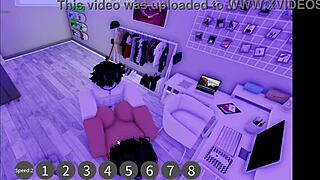 Follandola Hard in Two Different Roblox Condos