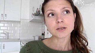 Gina Gerson shares petite blonde secrets in homemade fan interview