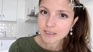 Gina Gerson shares petite blonde secrets in homemade fan interview