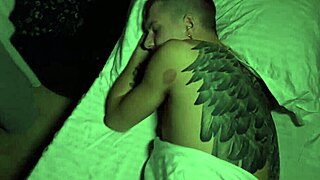 Daddy's girl gets fucked by stepdad, covered in cum