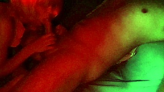 the young indian milf performs a deepthroat blowjob on her boss while a voyeur watches