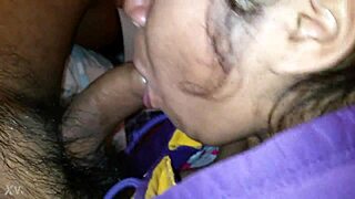 Girlfriend Sucks Cock Hard in Steamy Video