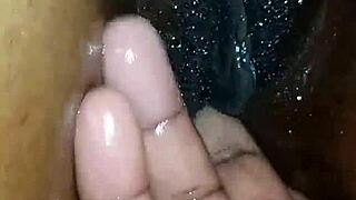 melina, take this monster cock with your oiled skinny frame