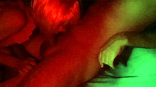 the young indian milf performs a deepthroat blowjob on her boss while a voyeur watches