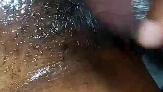 melina, take this monster cock with your oiled skinny frame