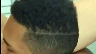 Joao gets blowjob from big tits on balcony for neighbors