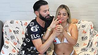 I'm interviewin cute Colombian Annie Marin