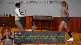 teen sucking that big interracial cock before pussy action