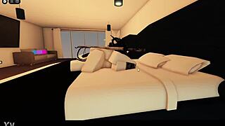 Boyfriend forces fuck on Roblox!